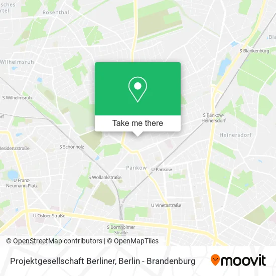 Карта Projektgesellschaft Berliner