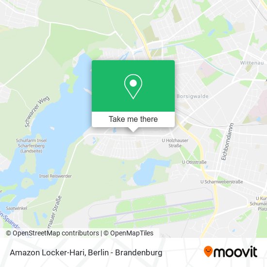 Amazon Locker-Hari map