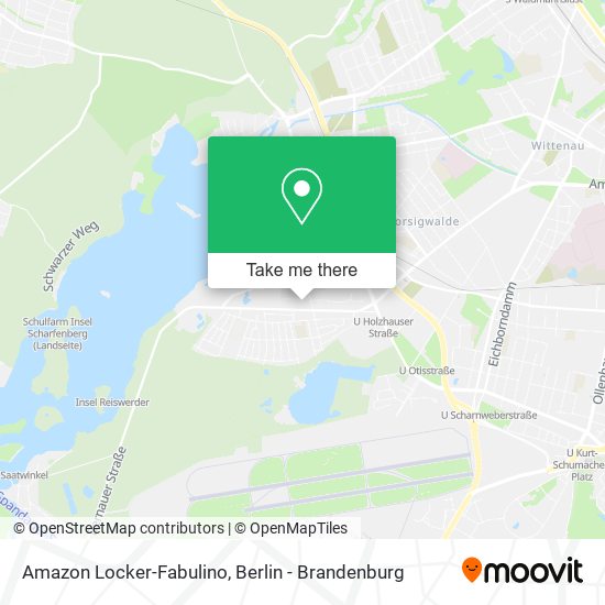 Amazon Locker-Fabulino map