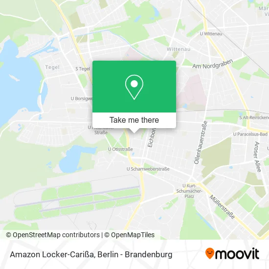 Карта Amazon Locker-Carißa
