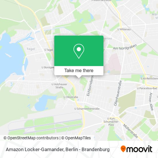 Amazon Locker-Gamander map