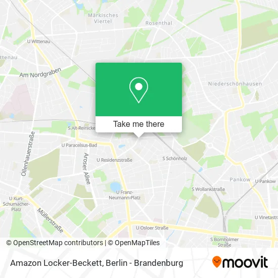 Карта Amazon Locker-Beckett