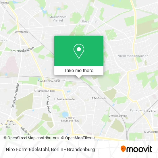 Карта Niro Form Edelstahl