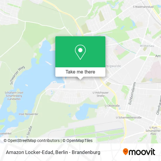 Карта Amazon Locker-Edad