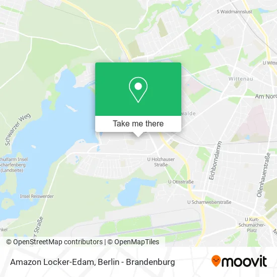 Карта Amazon Locker-Edam