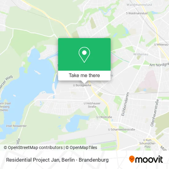 Карта Residential Project Jan