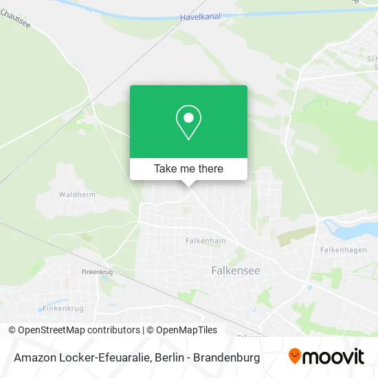 Карта Amazon Locker-Efeuaralie