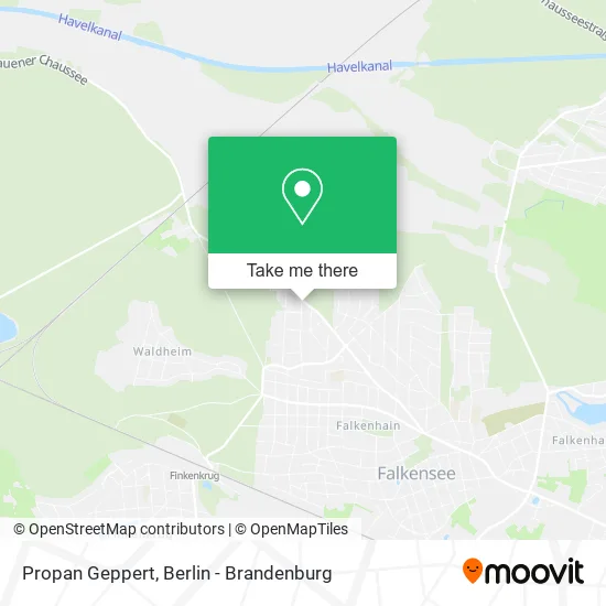 Карта Propan Geppert