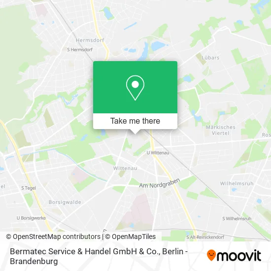 Карта Bermatec Service & Handel GmbH & Co.