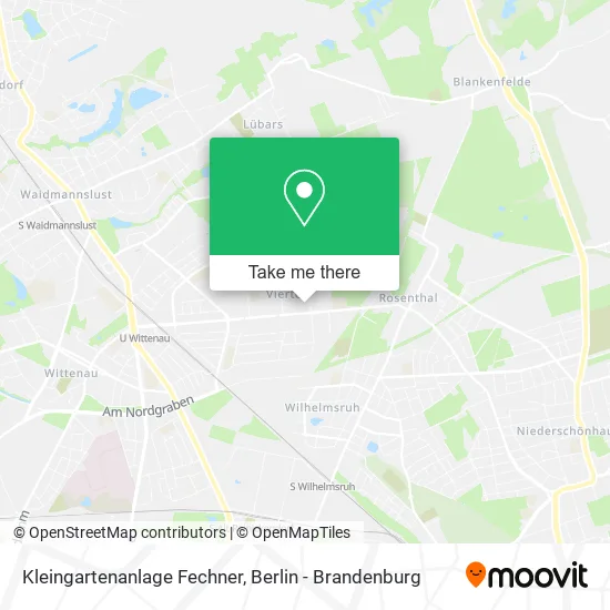 Карта Kleingartenanlage Fechner