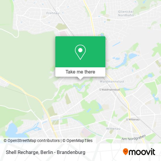 Shell Recharge map