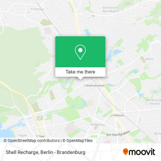 Shell Recharge map
