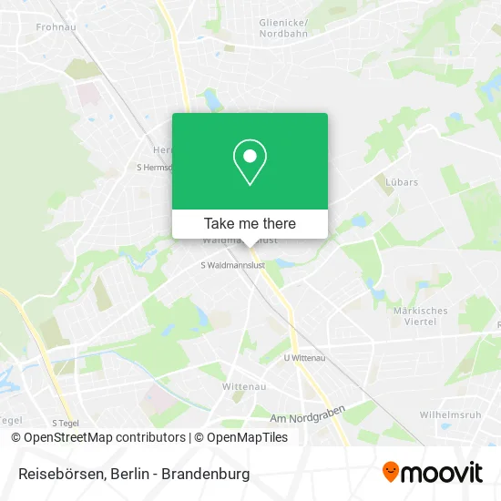 Карта Reisebörsen