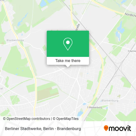 Berliner Stadtwerke map