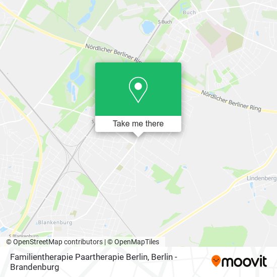 Карта Familientherapie Paartherapie Berlin
