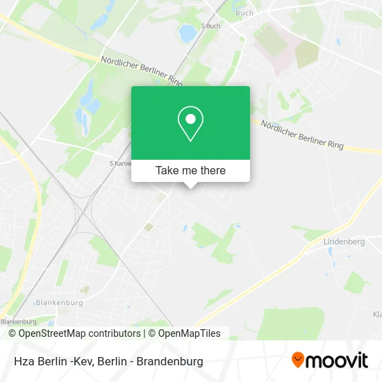 Hza Berlin -Kev map