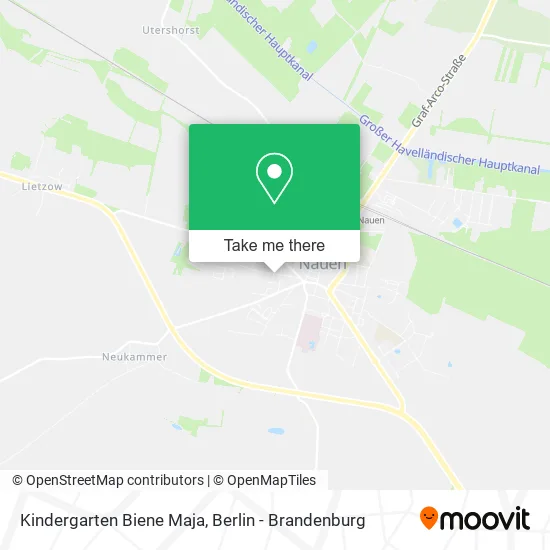 Kindergarten Biene Maja map