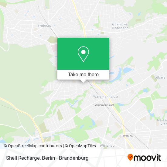 Shell Recharge map