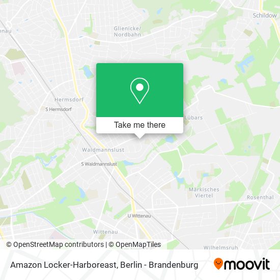 Карта Amazon Locker-Harboreast