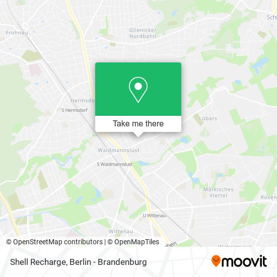 Shell Recharge map