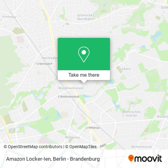 Amazon Locker-Ien map