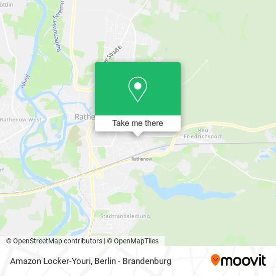 Карта Amazon Locker-Youri