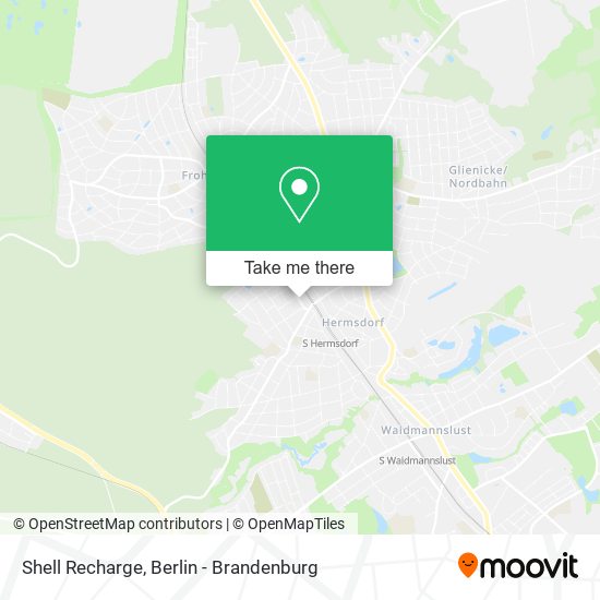 Shell Recharge map