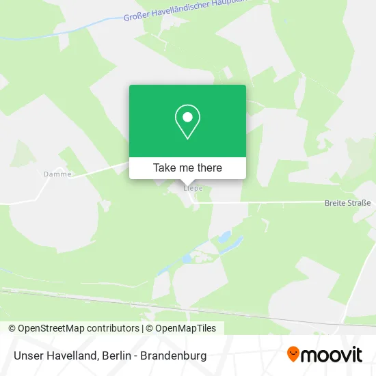 Карта Unser Havelland