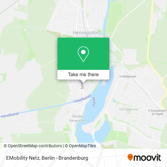 Карта EMobility Netz