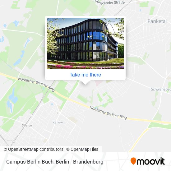 Campus Berlin Buch map