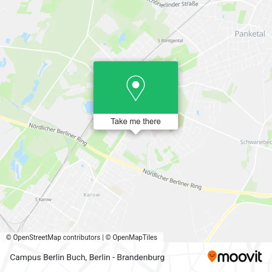 Campus Berlin Buch map