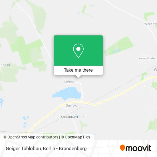 Geiger Tahlobau map