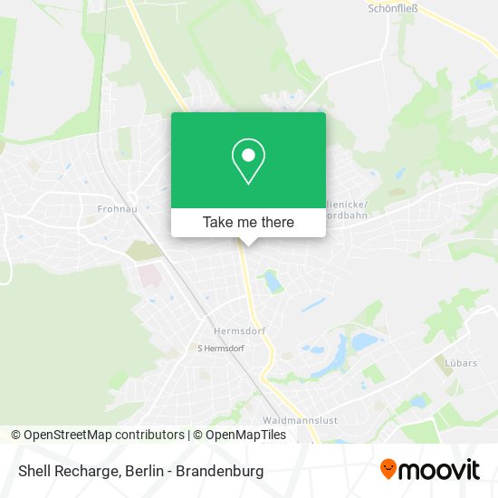 Shell Recharge map