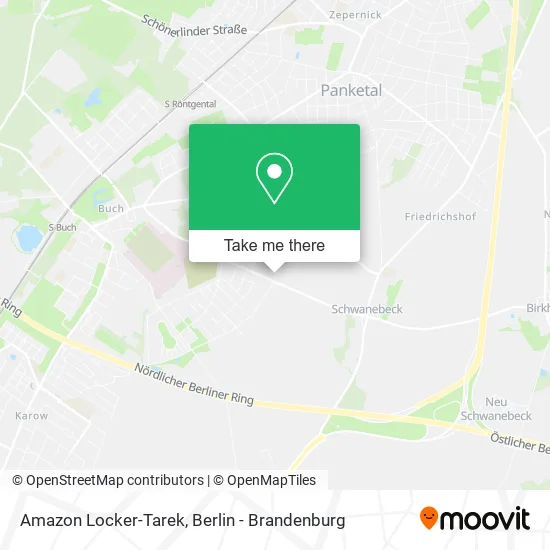 Карта Amazon Locker-Tarek