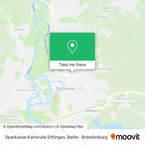 Карта Sparkasse Karlsruhe Ettlingen