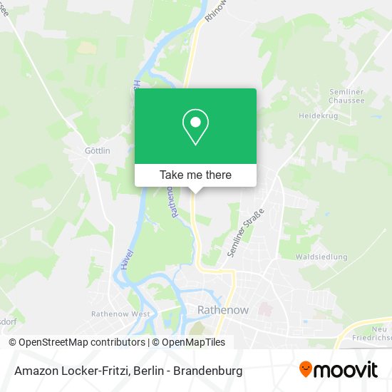 Карта Amazon Locker-Fritzi