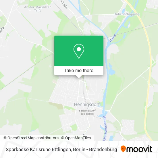 Карта Sparkasse Karlsruhe Ettlingen