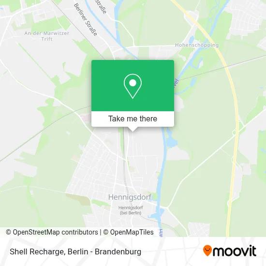 Shell Recharge map