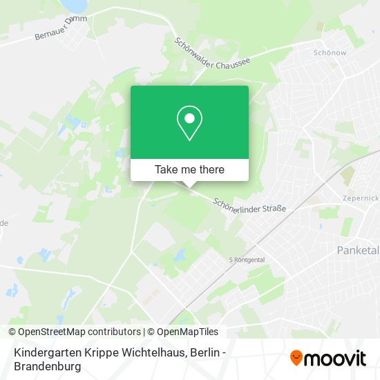 Карта Kindergarten Krippe Wichtelhaus