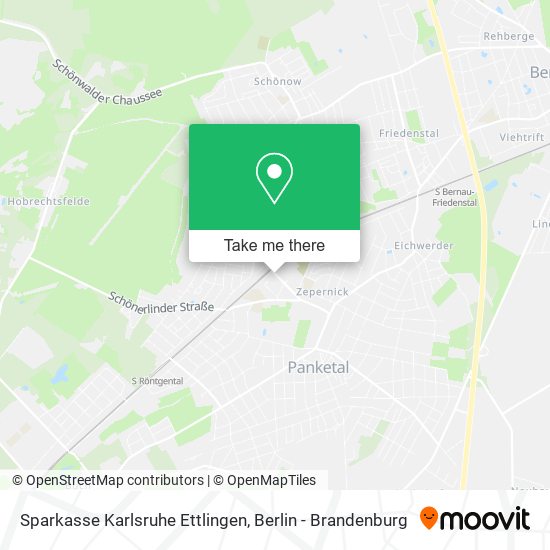 Sparkasse Karlsruhe Ettlingen map