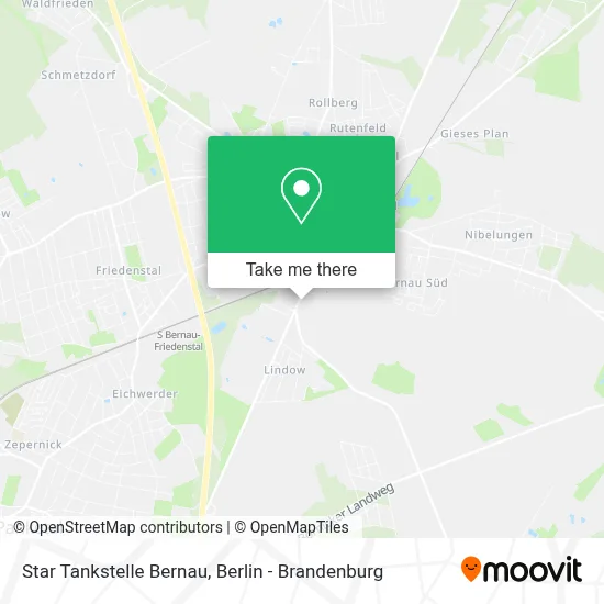 Star Tankstelle Bernau map