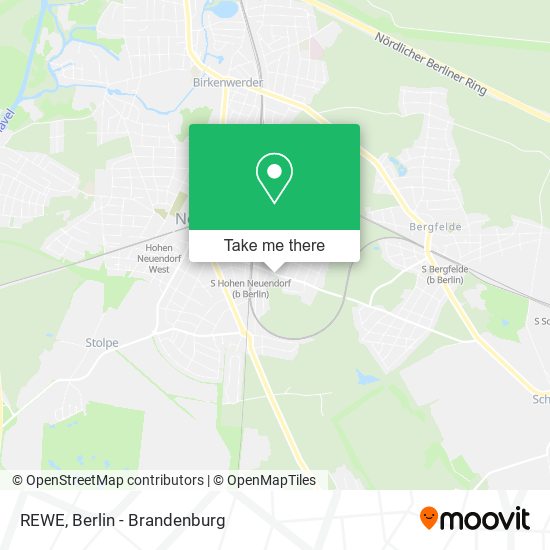 REWE map