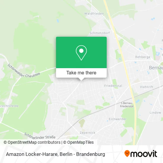Карта Amazon Locker-Harare