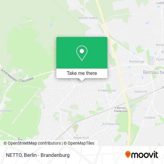 NETTO map