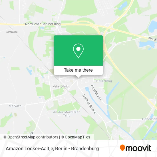 Карта Amazon Locker-Aaltje