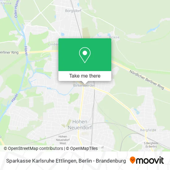 Карта Sparkasse Karlsruhe Ettlingen