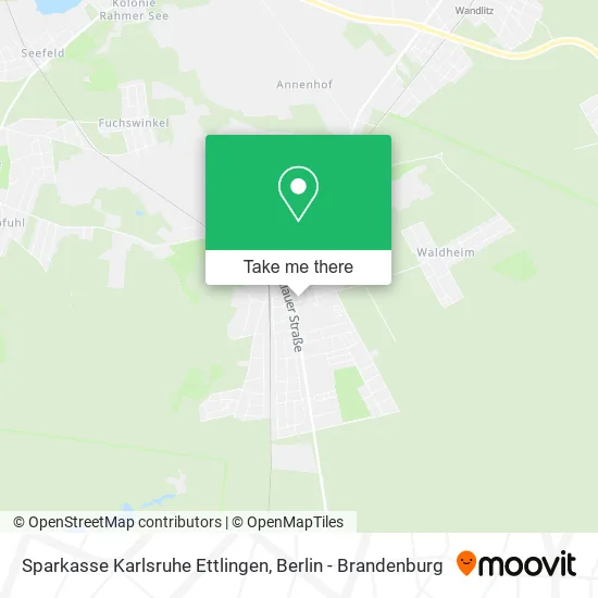 Карта Sparkasse Karlsruhe Ettlingen