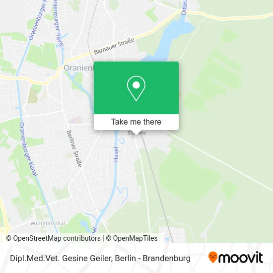 Карта Dipl.Med.Vet. Gesine Geiler