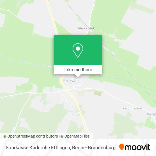 Карта Sparkasse Karlsruhe Ettlingen