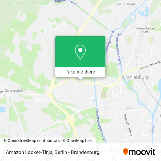 Карта Amazon Locker-Tinja